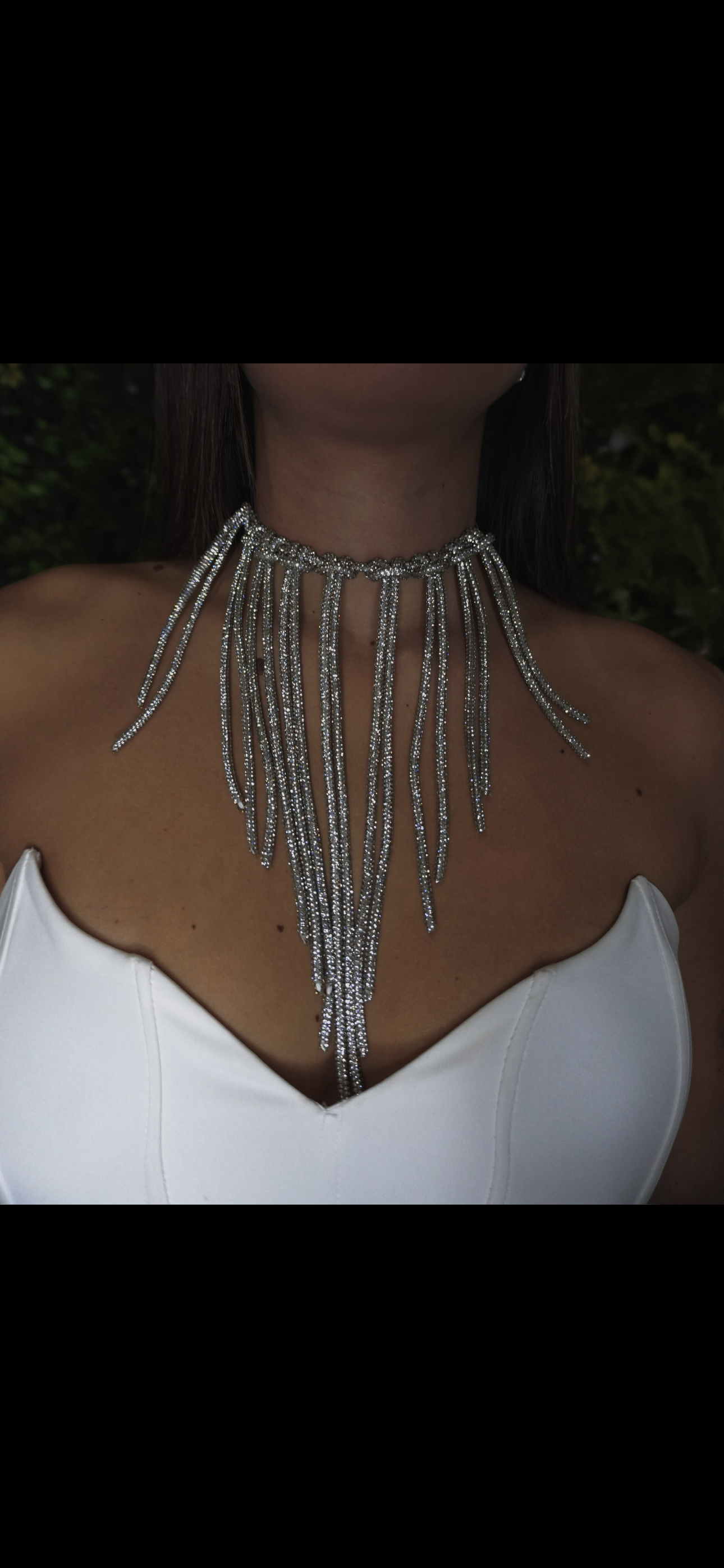 Collana Strass