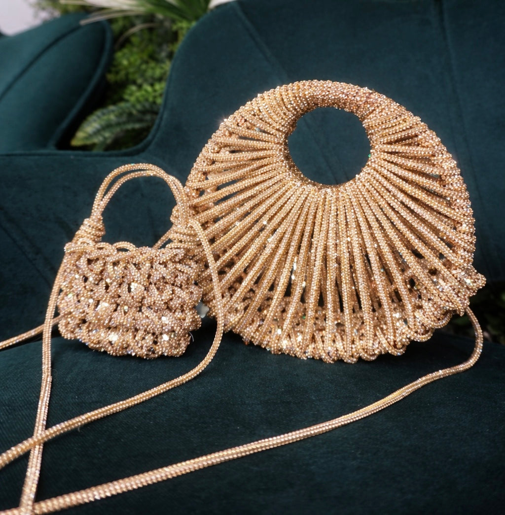 DIAMOND+CRYSTAL BAG MINI